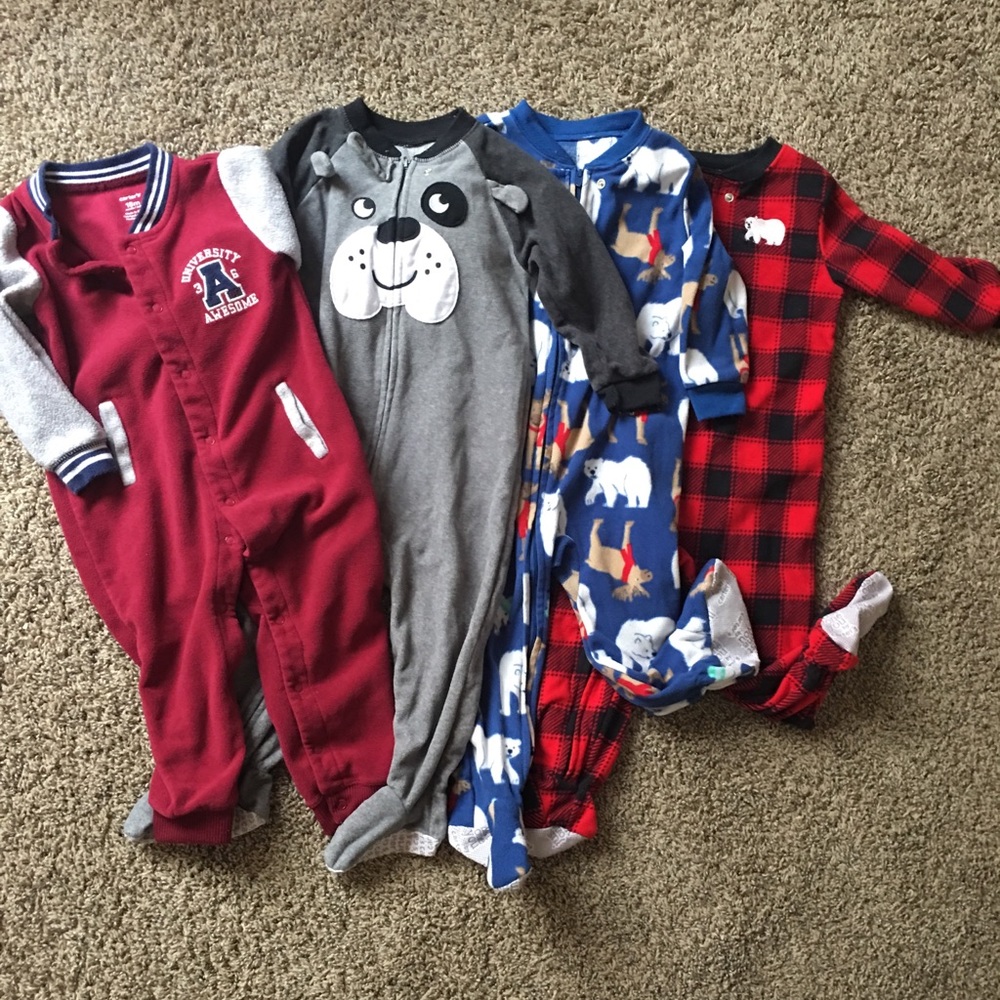Carters toddler PJ pajama lot